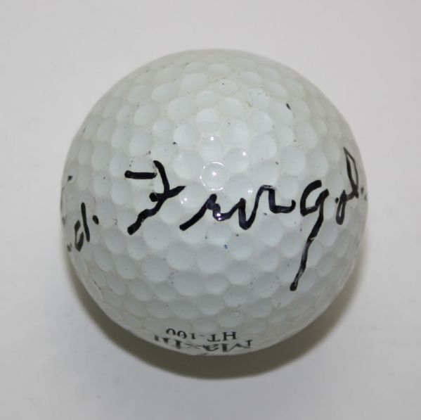Ed Furgol Signed Golf Ball - PSA #H25732
