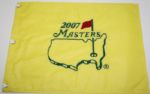 Lot of Four 2007 Masters Embroidered Pin Flags