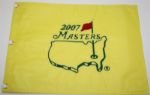 Lot of Four 2007 Masters Embroidered Pin Flags
