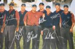 Raymond Floyd's 2006 Ryder Cup Team Signed  Poster Tiger, Phil etc. JSA COA
