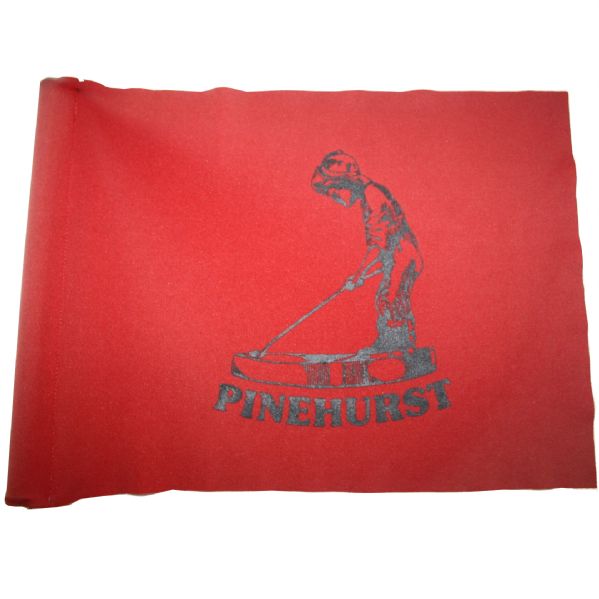 Pinehurst Red Course Used Flag