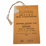 1953 US Open Ticket - Ben Hogan Winner