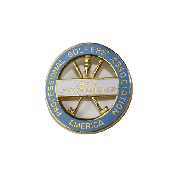 1970 PGA Championship Contestant Pin