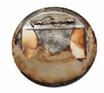 1937 Masters Clubhouse Badge From Bobby Jones's neighbor and Best friend