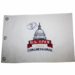 Rory McIlroy Signed 2011 US Open White Embroidered Flag JSA COA