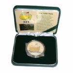 2009 Masters Commemorative Coin #10-Depicts 13th Hole