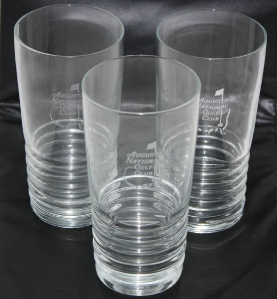 Set of 3 Augusta National Members Glasses