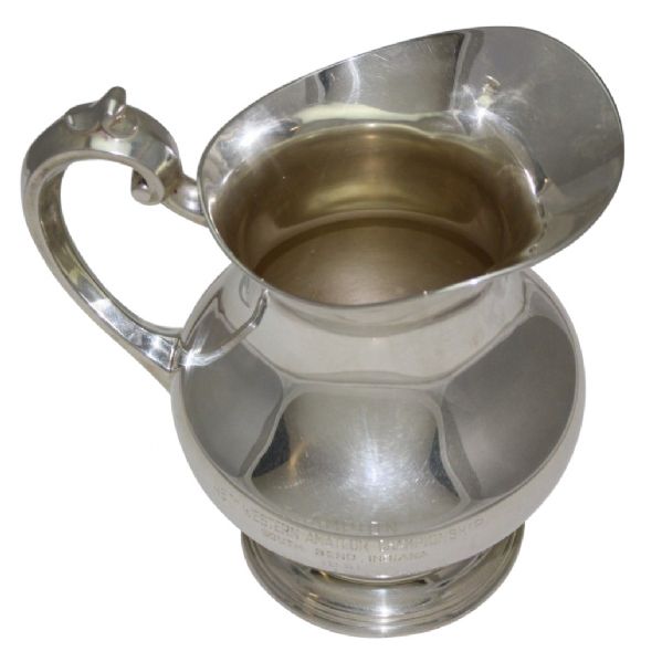 1951 Western Amateur-Frank Stranahans Champions Sterling Pitcher 