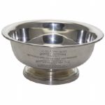 1948 Western Open Golf Championship Amateur Runner Up Bowl