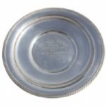 1948 Tucson Open Low Amateur Sterling Plate Won By Frank Stranahan