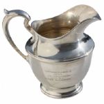 1947 Hardscrabble Championship Stranahans Winners Sterling Pitcher