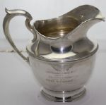 1947 Hardscrabble Championship Stranahan's Winners Sterling Pitcher