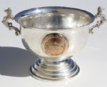 1953 Masters Low Amateur Sterling Trophy Won By Frank Stranahan