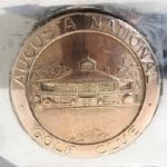 1953 Masters Low Amateur Sterling Trophy Won By Frank Stranahan