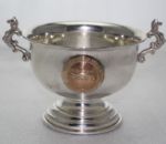 1953 Masters Low Amateur Sterling Trophy Won By Frank Stranahan
