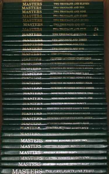 Run of Masters Annuals - 1978-2011 Plus First 41 Years Book - 1986 Not Included