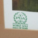 Gary Player Signed Limited  Fuchs Print from 1972 PGA at Oakland Hills-Stranahan Collection