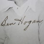 Byron Nelson and Ben Hogan Seldom Seen Signed Combo 11x14 B & W Photo JSA COA