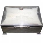 1948 Canadian Amateur-Frank Stranahans Sterling Cigar Box Awarded As Repeat Champ