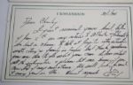 Nabisco Dinah Shore Tape with Personal Letter from Co. Chairman F. Ross Johnson to Penna Family