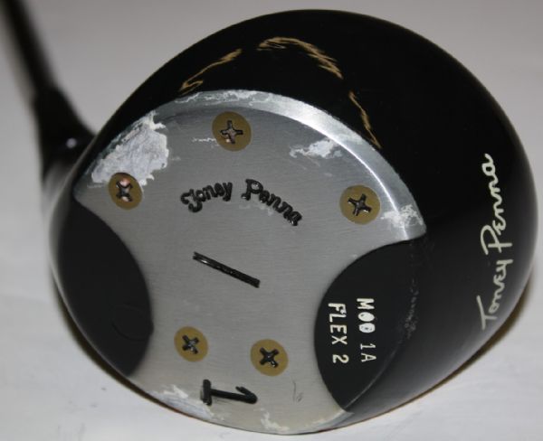Unstruck Toney Penna Model 1A, Flex 2, Laminated Driver- Reference Club - in Toneys Handwriting