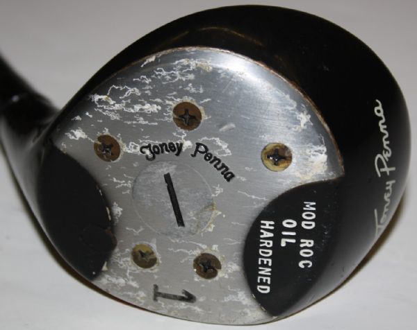 Toney Penna Model ROC Driver - TTW Shaft, TP Black/Yellow Grip Even Whipping All Original