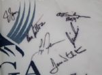 PGA Championship Screen Flag  signed by 19 Champions! JSA COA
