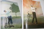 'The Fifty Greatest Golfers' - Signed by 14 Incl. P. Thomson ,DeVicenzo, Trevino! JSA COA