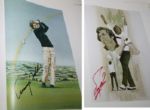 'The Fifty Greatest Golfers' - Signed by 14 Incl. P. Thomson ,DeVicenzo, Trevino! JSA COA
