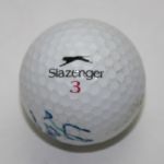 Larry Mize Autographed Golf Ball JSA COA