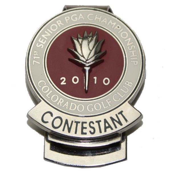 2010 Senior PGA Contestant Money Clip - David Eger