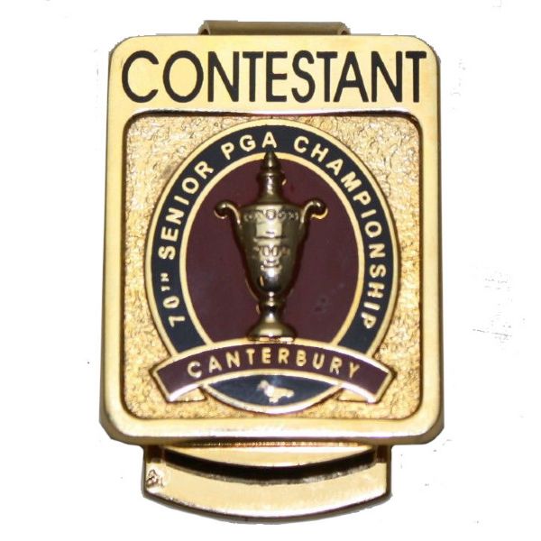2009 Senior PGA Contestant Money Clip from Canterbury(Cleveland) - David Eger
