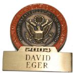 2004 Mid-Amateur Contestant Pin - David Eger