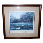 16th Hole Augusta National Golf Club - Linda Hartough  17 x 19 Artists Proof-Jones Estate