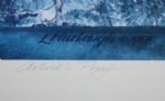 16th Hole Augusta National Golf Club - Linda Hartough  17 x 19 Artist's Proof-Jones' Estate