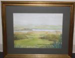 Framed Orig Art 4th Hole Cashen Course@Ballybunion-Trent Jones, Sr Design & Owner