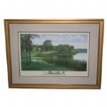 1991 US Open Hazeltine Artist Proof #1/85 Signed & Numbered L. Hartough Art-RT Jones 