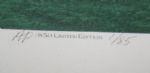 1991 US Open Hazeltine Artist Proof #1/85 Signed & Numbered L. Hartough Art-RT Jones 