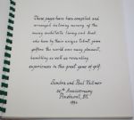 'American Society of Golf Course Architects - 50th Anniversary - Pinehurst, NC 1996