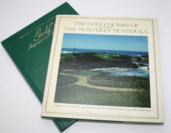 Lot of Two Books - Golf Courses of the Monterey Peninsula and Golfs Magnificent Challenge