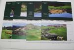 Lot of 4 Robert Trent Jones Jr. 'Days of Play' Calendars - One Signed