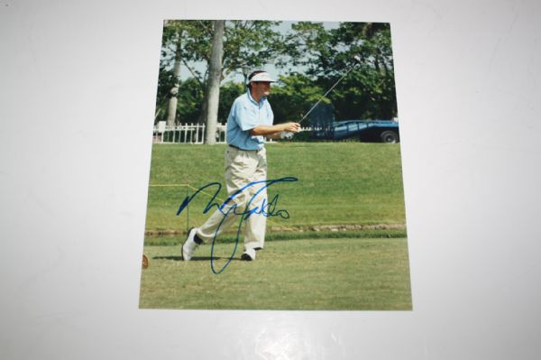 Nick Faldo Signed 8x10 Photo JSA COA