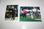 Lot of Two Gary Players Signed 8x10 Photos JSA COA