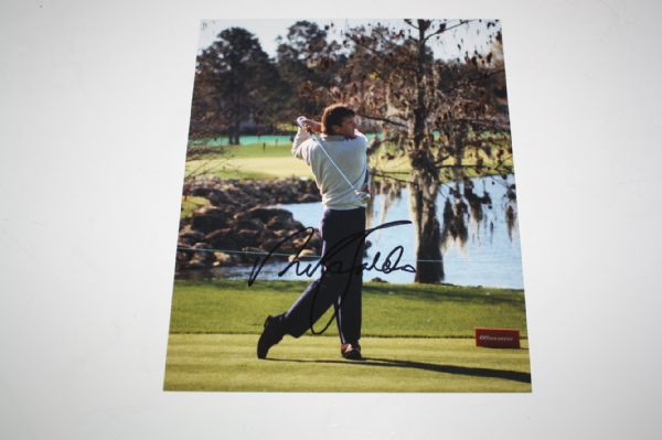 Nick Faldo Signed 8x10 Photo JSA COA
