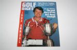 Tom Watson Signed Golf Digest JSA COA