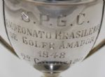 Frank Stranahan's 1948 Brazilian Amateur Runners-up Sterling Trophy