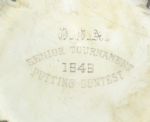 1946 W.G.A. Senior Tournament Putting Contest Sterling Silver Bowl