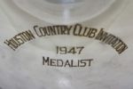 1947 Houston Country Club Invitation Ice Bucket-Frank Stranahan Medalist With 67