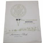 57th USGA Open Championship Annual from Inverness C.C.