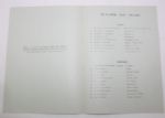 1951 Walker Cup Program - Royal Birkdale Golf Club